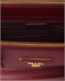Сумка Prada Galleria среднего размера из сафьяновой кожи, бордовый 47339064