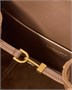 LE 5 À 7 BABY BEA из замши SAINT LAURENT, коричневый 47339550