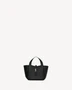 LE 5 À 7 BABY BEA из зернистой кожи SAINT LAURENT, черный 47339602