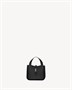 LE 5 À 7 BABY BEA из зернистой кожи SAINT LAURENT, черный 47339602