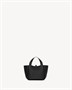 LE 5 À 7 BABY BEA из зернистой кожи SAINT LAURENT, черный 47339602