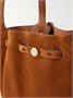 Сумка-тоут Romy из замши Tory Burch, коричневый 47339828