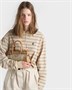 Маленькая льняная и кожаная сумка Prada Bonnie, бежевый 47343327
