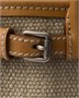 Маленькая льняная и кожаная сумка Prada Bonnie, бежевый 47343327
