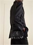 Сумка на плечо Niki Baby из стеганой мятой кожи SAINT LAURENT, черный 47343333