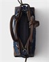 Маленькая сумочка Prada Bonnie из денима и кожи, синий 47343334