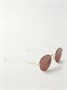 Солнцезащитные очки Oro в круглой оправе золотистого цвета CELINE EYEWEAR, золотой 47343337