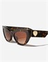 Солнцезащитные очки Devotion DOLCE & GABBANA, коричневый 47343356