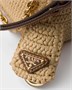 Вязаная мини-сумка Prada Re-Edition, бежевый 47343472