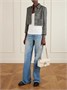 Сумка на плечо GG Marmont из стеганой кожи GUCCI, белый 47344405