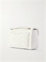 Сумка на плечо GG Marmont из стеганой кожи GUCCI, белый 47344405