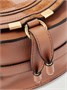 Сумка через плечо Marcie из patchwork кожи и замши CHLOÉ, коричневый 47344419
