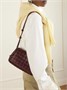 Кожаная сумка через плечо Notturno Intrecciato BOTTEGA VENETA, красный 47345055