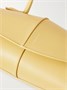 Кожаная сумка через плечо Linea JIL SANDER, желтый 47345645