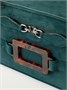 Мини-клатч Belle Vivier Vanity из замши с пряжкой Roger Vivier, зеленый 47346772