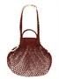 Сумка на плечо 'L Le Pliage Filet' Longchamp, красный 47348407