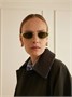 Солнцезащитные очки Panthère de Cartier с золотистой оправой овальной формы Cartier Eyewear, золотой 47348429