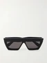 Солнцезащитные очки со скругленной оправой D-образной формы из ацетата ALAÏA EYEWEAR, черный 47348432