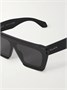 Солнцезащитные очки со скругленной оправой D-образной формы из ацетата ALAÏA EYEWEAR, черный 47348432