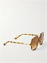 Солнцезащитные очки-авиаторы Judy в черепаховой оправе из ацетата Chloé Eyewear, коричневый 47348546