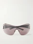 Солнцезащитные очки из ацетата D-образной формы Gucci Eyewear, черный 47348779