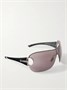 Солнцезащитные очки из ацетата D-образной формы Gucci Eyewear, черный 47348779
