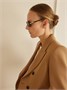 Прямоугольные солнцезащитные очки Judy из ацетата черепахового цвета Chloé Eyewear, коричневый 47348989