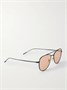 Металлические солнцезащитные очки в стиле "авиатор" Oliver Peoples, черный 47349018