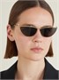 Солнцезащитные очки DiorTribales B2U в оправе «кошачий глаз» золотистого цвета DIOR EYEWEAR, золотой 47349375
