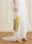 Сумочка-клатч Salon Mais из замши и лакированной кожи JACQUEMUS, желтый 47350962