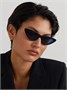 Солнцезащитные очки MissDior B4U «кошачий глаз» из ацетата и под золото DIOR EYEWEAR, черный 47352563