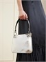 Маленькая сумка на плечо Otto из металлизированной кожи JIL SANDER 47352823