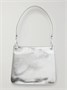 Маленькая сумка на плечо Otto из металлизированной кожи JIL SANDER 47352823