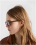 Солнцезащитные очки с культовой металлической табличкой Prada, прозрачный 47353370