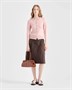 Сумка Prada Bonnie среднего размера из кожи, коричневый 47355283
