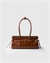 Сумка Prada Bonnie среднего размера из кожи, коричневый 47355283