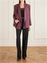 SAINT LAURENT, бордовый 47359371