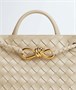 Small Andiamo BOTTEGA VENETA, бежевый 47360250