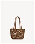 Маленькая сумка PANIER из деревянных бусин SAINT LAURENT, коричневый 47364828