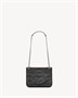 NIKI baby из винтажной кожи SAINT LAURENT, черный 47374932