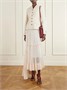 Кожаная сумка-сэтчел DRIES VAN NOTEN с эффектом угря, красный 47375074