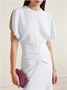 Длинный клатч Long Slide из серебристого металла, украшенный кристаллами JUDITH LEIBER COUTURE, розовый 47323895