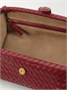 Клатч из кожи Intrecciato BOTTEGA VENETA, красный 47324346