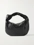 Подростковая сумка-тоут из кожи Intrecciato Jodie BOTTEGA VENETA, черный 47338410