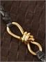 Сумка-тоут Andiamo среднего размера из замши intrecciato BOTTEGA VENETA, коричневый 47338590