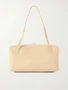 Goji Pillow маленькая сумка-шоппер из мятой кожи JIL SANDER, бежевый 47339842