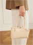 Goji Pillow маленькая сумка-шоппер из мятой кожи JIL SANDER, бежевый 47339842