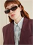 Овальные солнцезащитные очки Triomphe из ацетата с черепаховой оправой CELINE EYEWEAR, красный 47343338