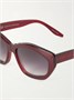 Солнцезащитные очки Bessie Cat-Eye из ацетата Barton Perreira, красный 47343466