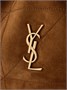 Сумка на плечо Jamie из стеганой замши с кожаной отделкой SAINT LAURENT, коричневый 47344241